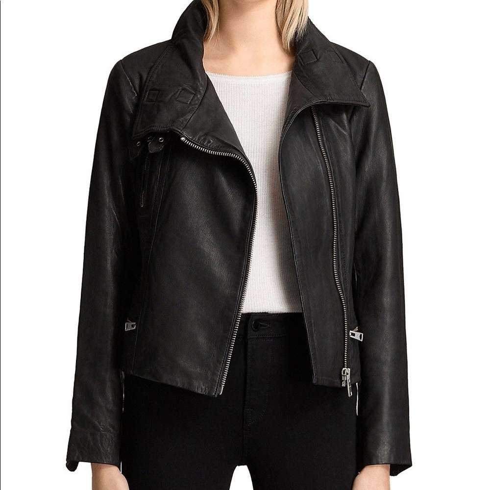 Brand new All Saints Bales Biker Jacket (US 8)